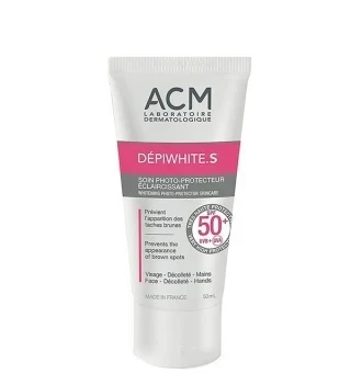 کرم ضد آفتاب ضد لک دپی وایت ام ای سی ام بی رنگ ACM DÉPIWHITE M حجم 50 میل