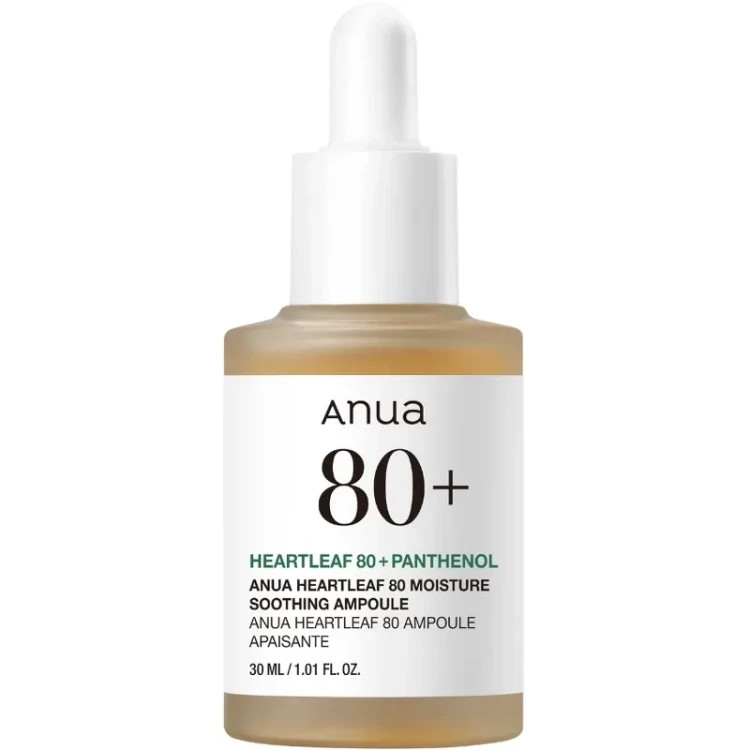 سرم مرطوب کننده و آبرسان آنوا Anua مدل 80% Heartleaf حجم 30 میل
